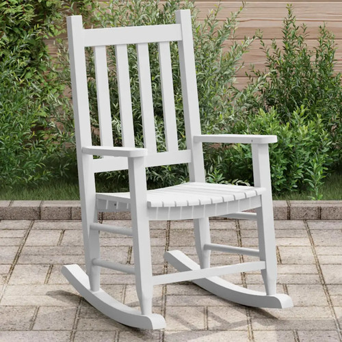 Walplus white rocking chair - walplus,