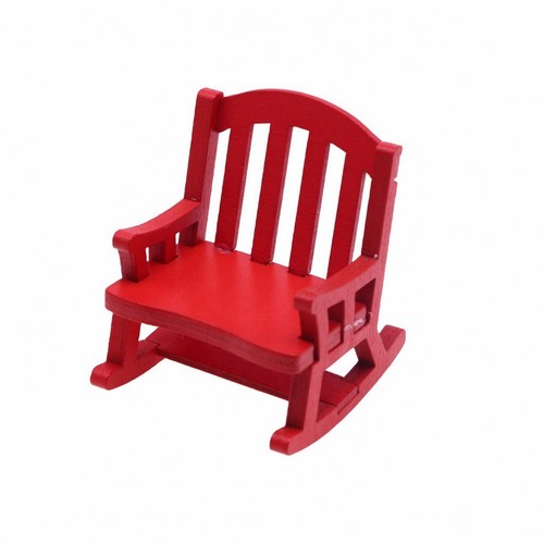 Wooden dollhouse rocking - wooden,