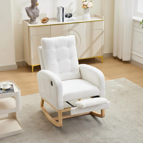 Rocking chair sale boucle - chair,