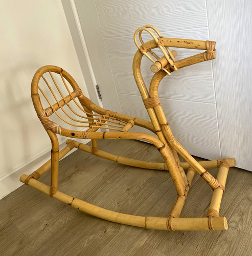 Vintage mid century rattan - century,