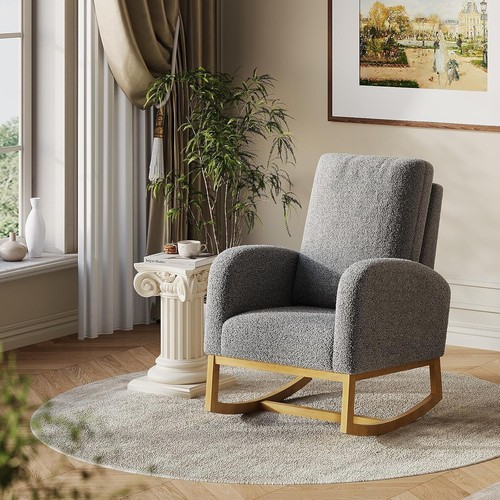 Nursery rocking chair glider - nursery,