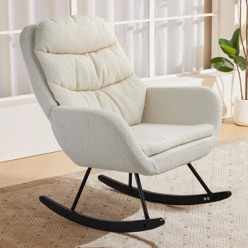 White nursery rocking - white,