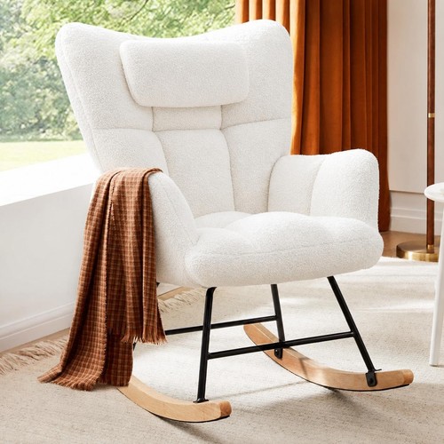 Soft rocking chair high back - rocking,