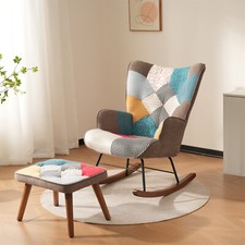 Rocking Chair with Footstool