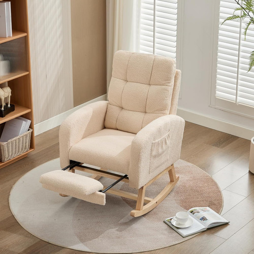 Nursery rocking chair - rocking, recliner