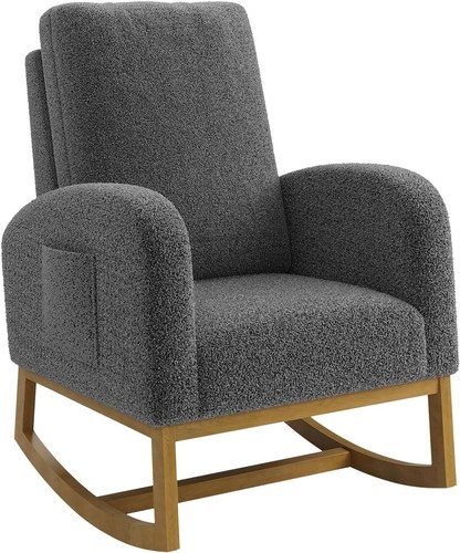 Modern lounge nursery - modern, accent