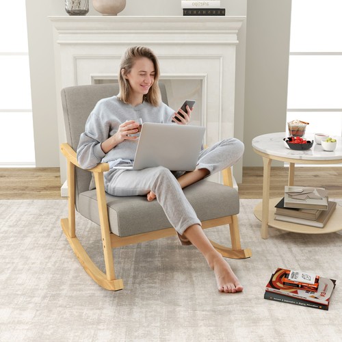 Indoor rocker armchair - armchair, nursery