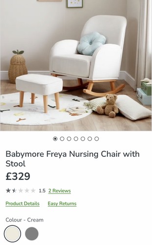 Babymore nursery rocking chair - babymore,